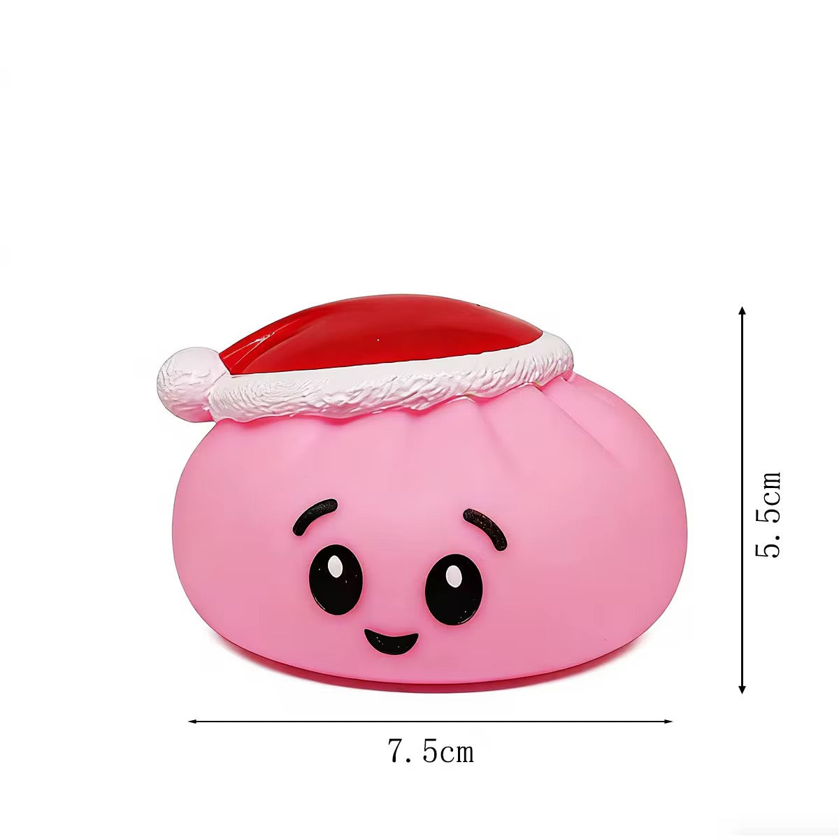 Christmas Squeaky Dumpling Squishy Toy – Mystery Color