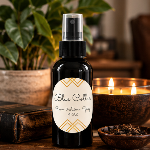 Blue Collar Room & Linen Spray | Double-Scented 4 oz