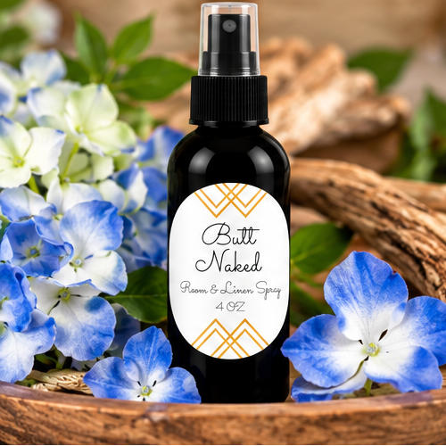 Butt Naked Room & Linen Spray | Tropical Pineapple, Peach & Coconut – 4 oz