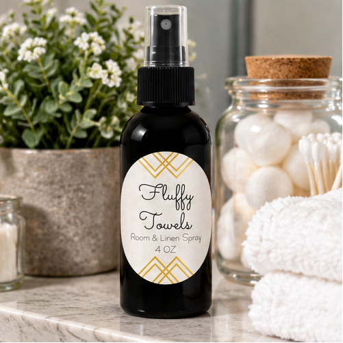 Fluffy Towels Room & Linen Spray | Fresh Clean Laundry Scent – 4 oz