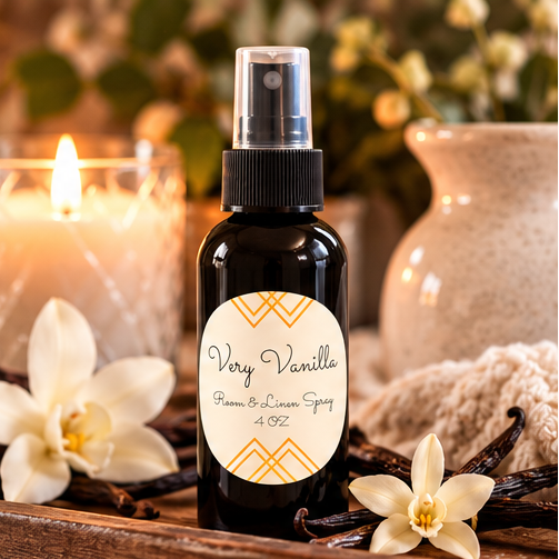 Very Vanilla Room & Linen Spray | Double-Scented 4 oz