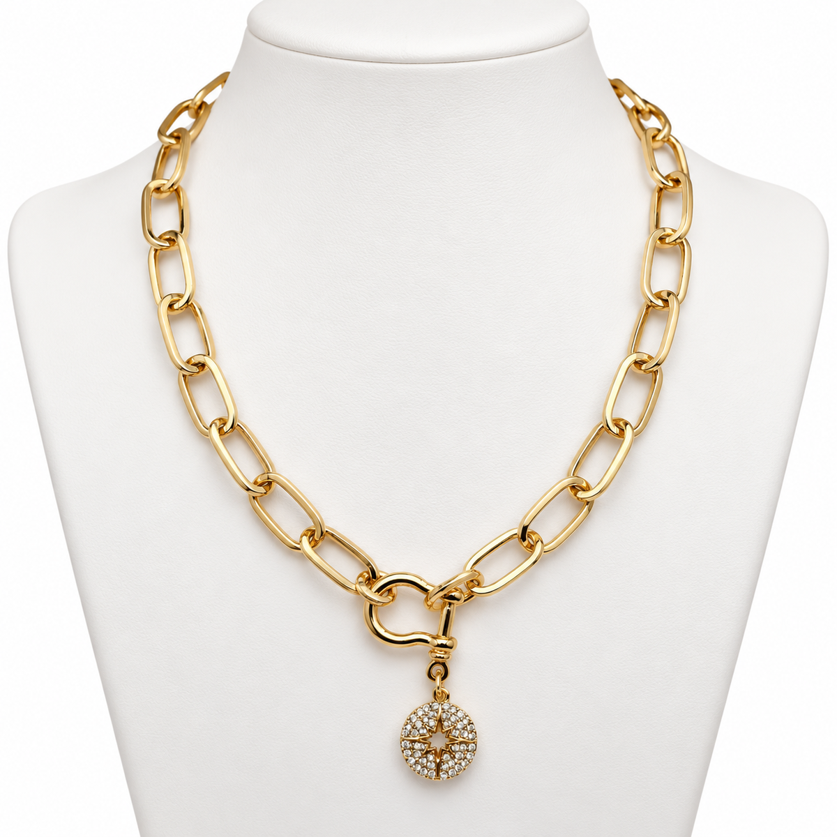 Starlight Snaffle Charm Necklace