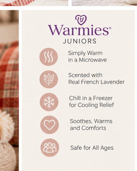Warmies® Chocolate Labrador | Microwavable Lavender Plush
