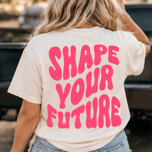 Goal Getter Inspirational Graphic Tee | Shape Your Future