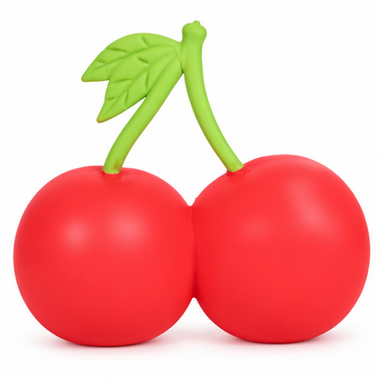 Jumbo Squeezy Cherries | Oversized Cherry Squishy Fidget Toy