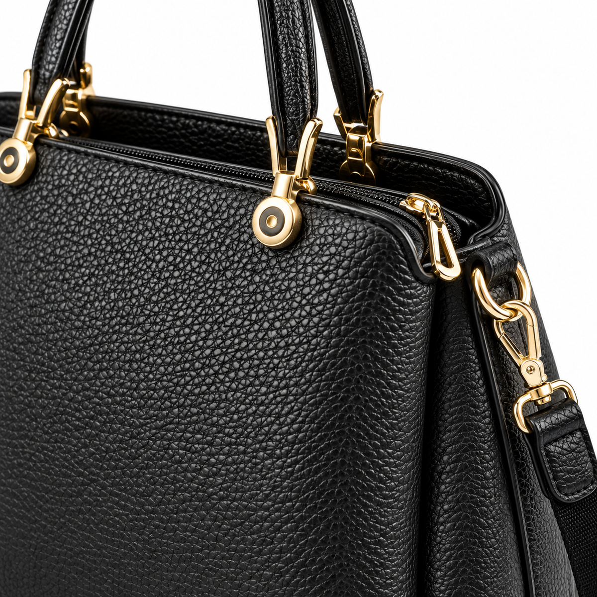 The Madison Structured Tote | Textured Everyday Handbag