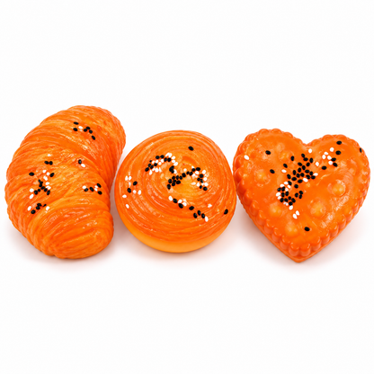 Mystery Scented Dessert Bread Squishy | Surprise Bakery Fidget Toy
