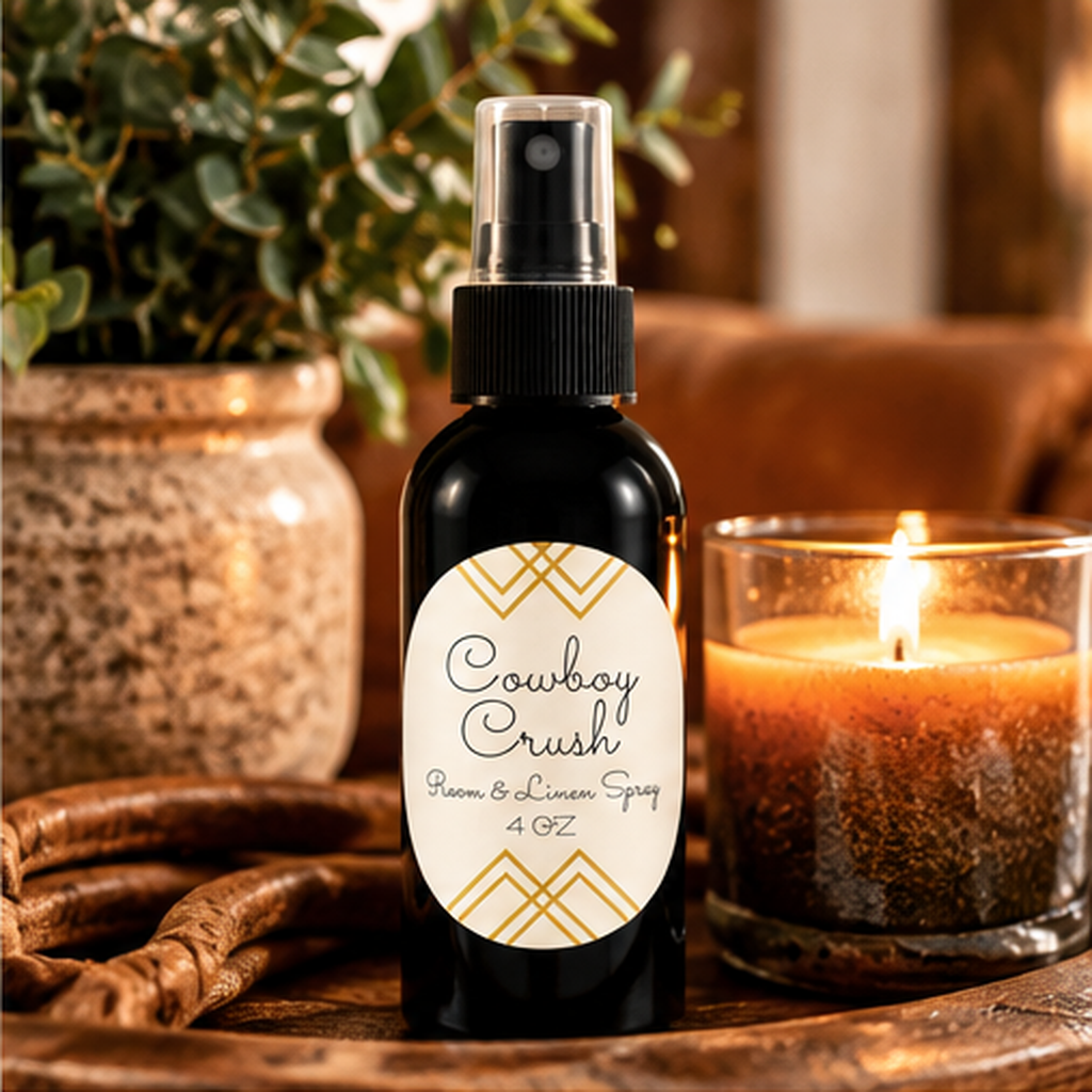 Cowboy Crush Room & Linen Spray | Double-Scented 4 oz