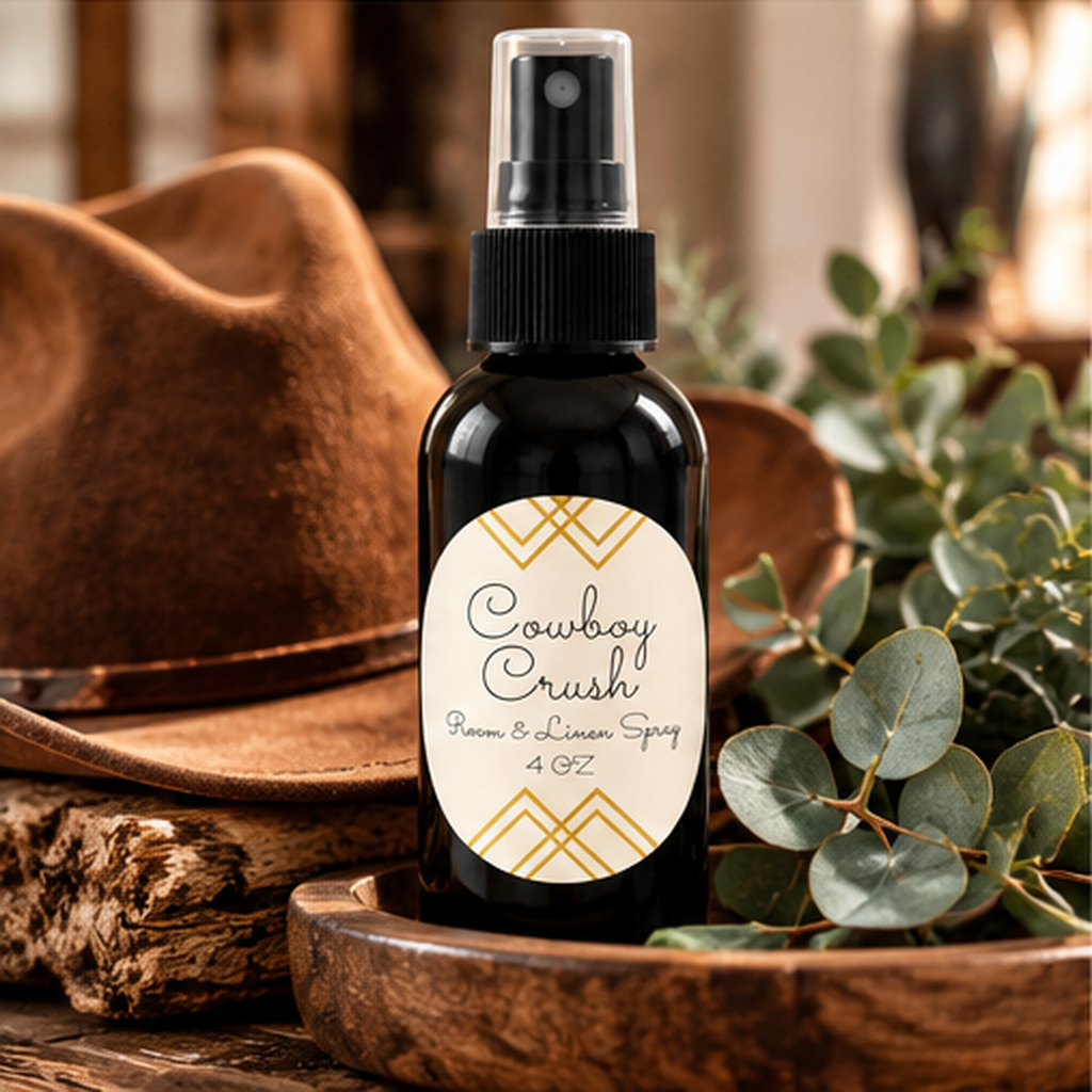 Cowboy Crush Room & Linen Spray | Double-Scented 4 oz