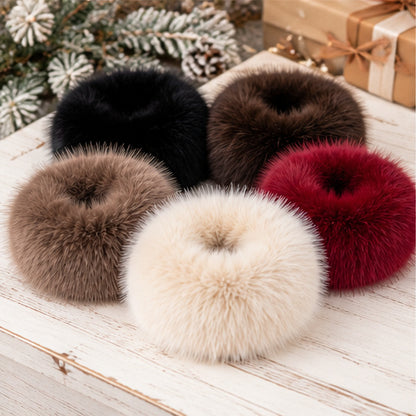 The Luxe Faux Fur Wrist Cuffs