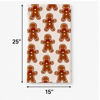 Gingerbread Christmas Kitchen Towels – Set of 2
