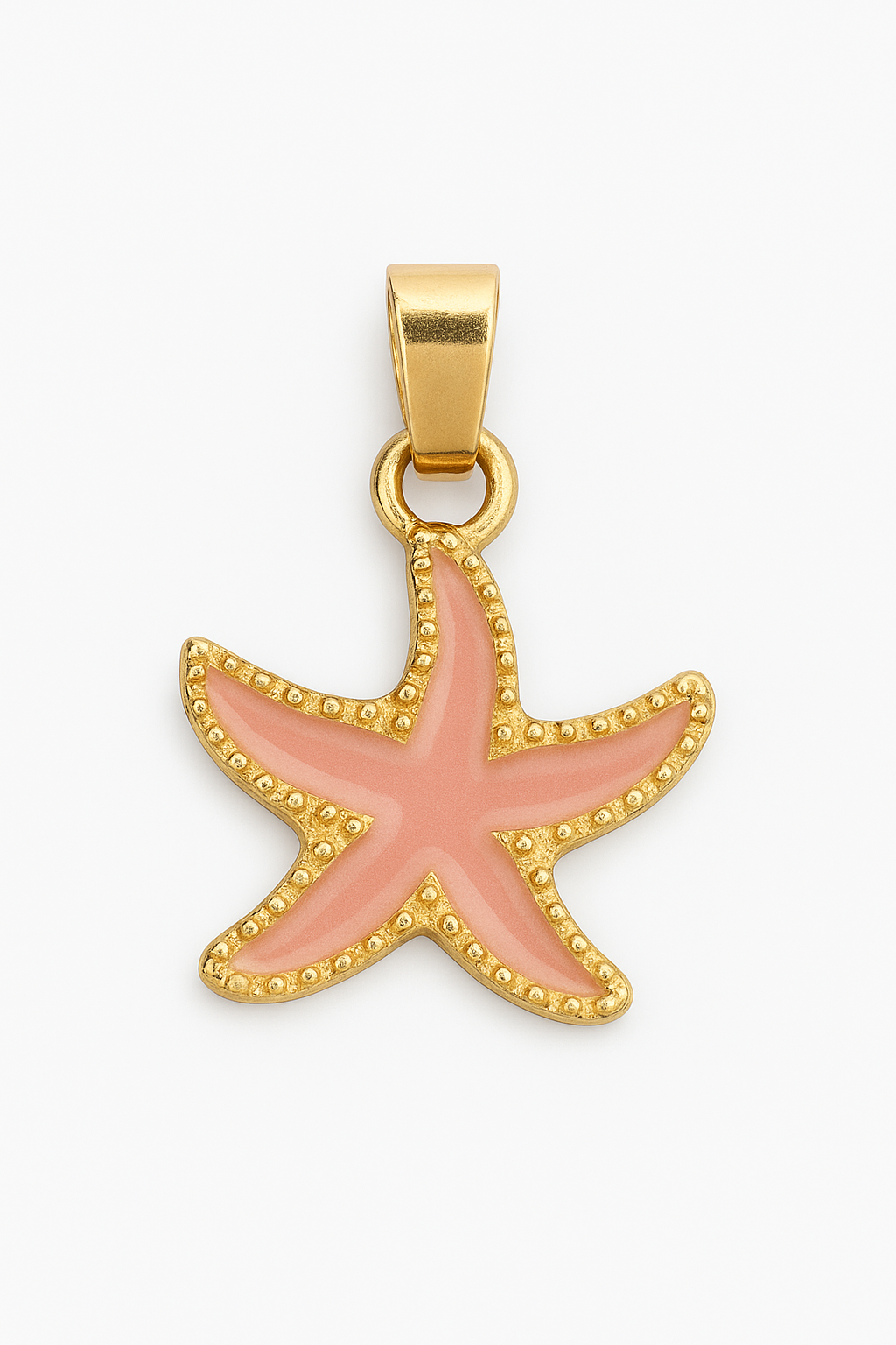 Seashells at the Seashore Starfish Pendant Necklace – Pink & Turquoise