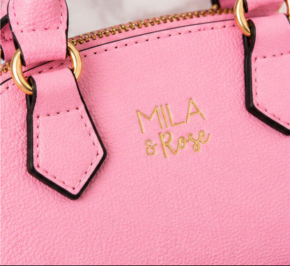 Bubblegum Pink Mini Crossbody Purse for Girls | Mila & Rose