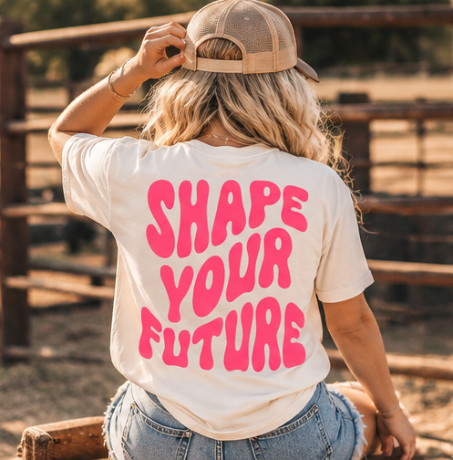 Goal Getter Inspirational Graphic Tee | Shape Your Future