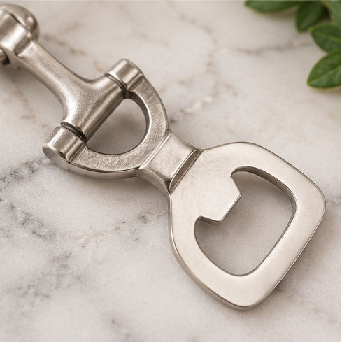 Huntley Equestrian Silver Horse Bit Bottle Opener