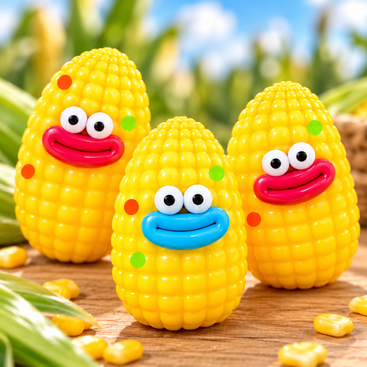 Corn Crack & Squish Sensory Toy | Funny Corn Fidget