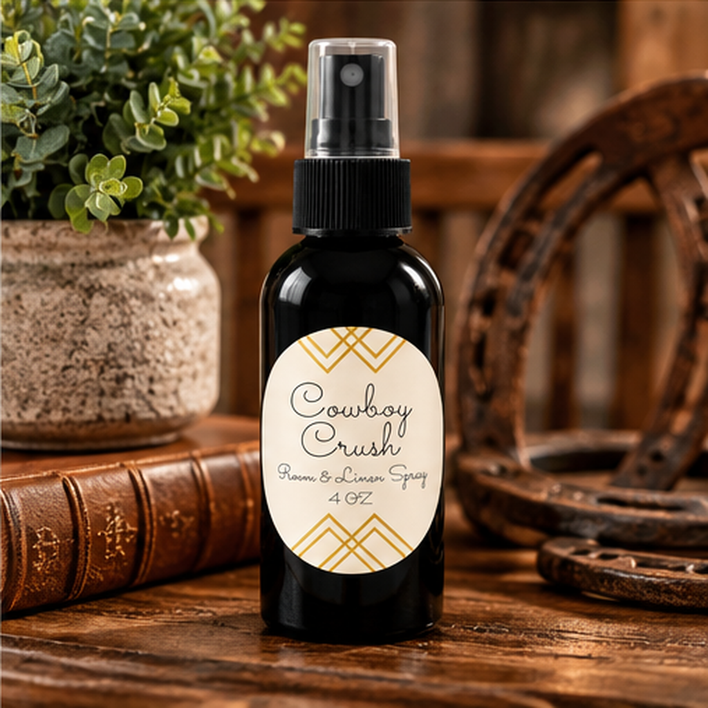 Cowboy Crush Room & Linen Spray | Double-Scented 4 oz