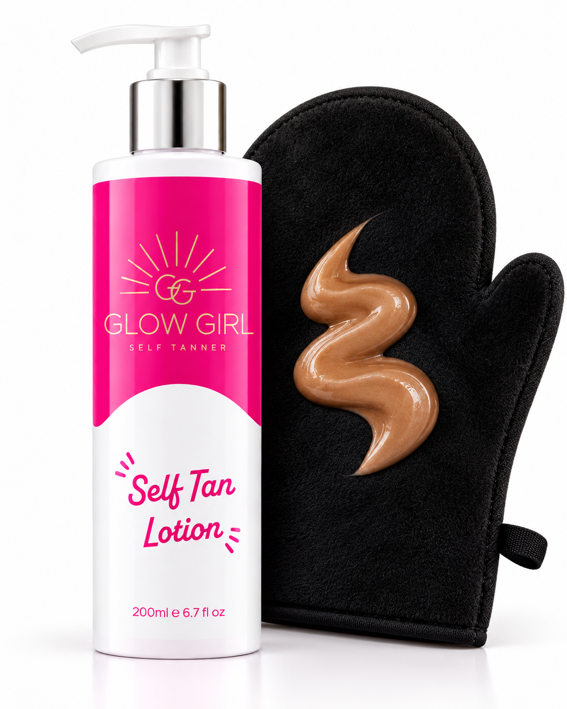 Glow Girl Self-Tanning Lotion | Natural Bronze Glow