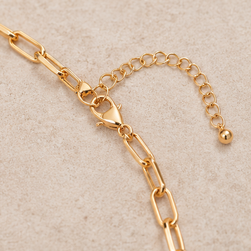 Holiday Jewel-Tone Crystal Statement Necklace | Gold-Tone