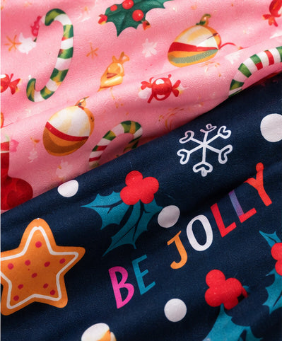 Merry & Jolly Christmas Twist Headband | Holiday Hair Accessory