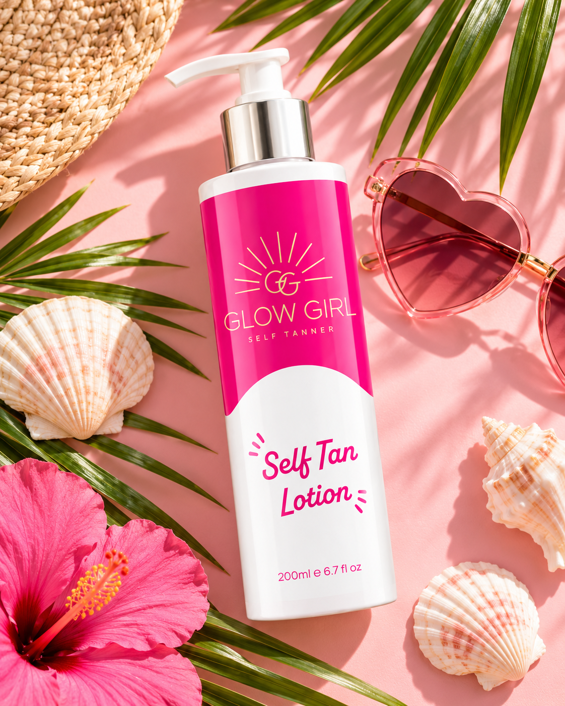 Glow Girl Self-Tanning Lotion | Natural Bronze Glow