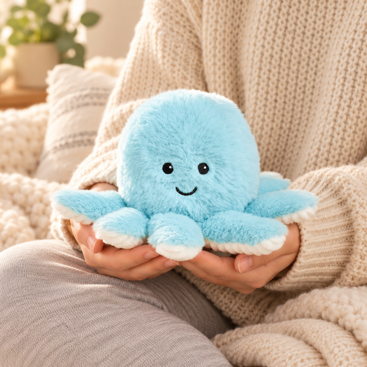 Warmies® Junior Octopus | Microwavable Lavender Plush