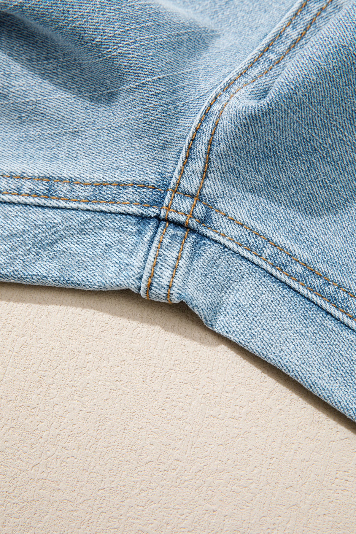 Blue Haven Patch-Pocket Wide-Leg Jeans