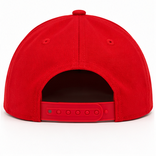 HO HO HO Striped Christmas Snapback Hat | Red & White Embroidered Holiday Cap