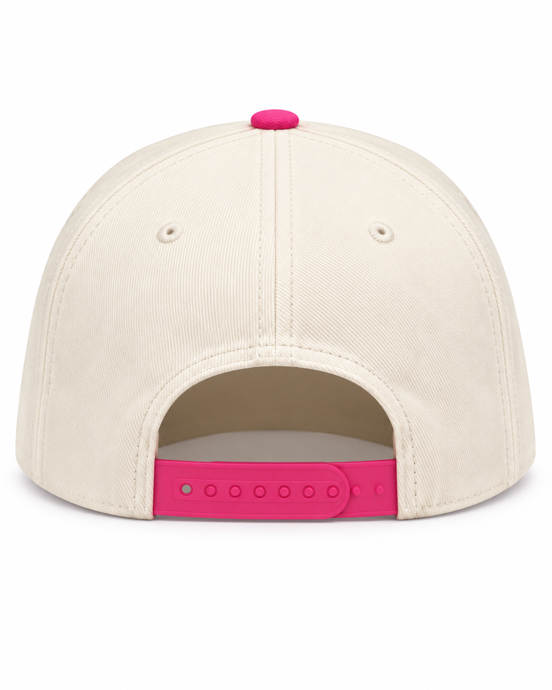 Festive and Fabulous Pink Polka Dot Christmas Snapback Hat