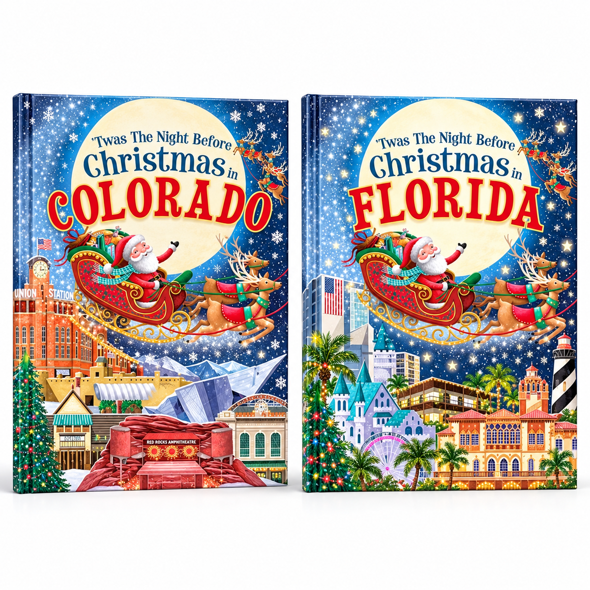 'Twas the Night Before Christmas State Edition Book | Colorado or Florida