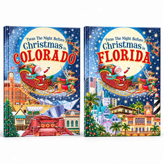 'Twas the Night Before Christmas State Edition Book | Colorado or Florida