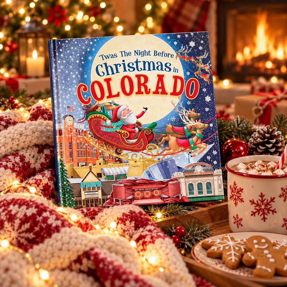 'Twas the Night Before Christmas State Edition Book | Colorado or Florida
