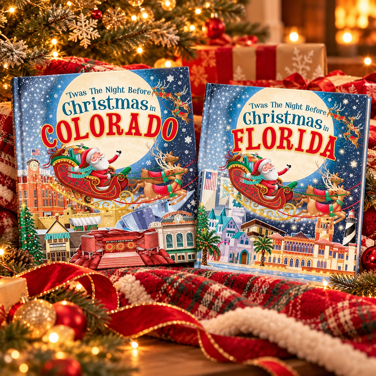 'Twas the Night Before Christmas State Edition Book | Colorado or Florida