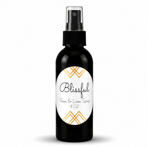 Blissful Room & Linen Spray | Sweet Floral, Fruity & Amber Fragrance – 4 oz