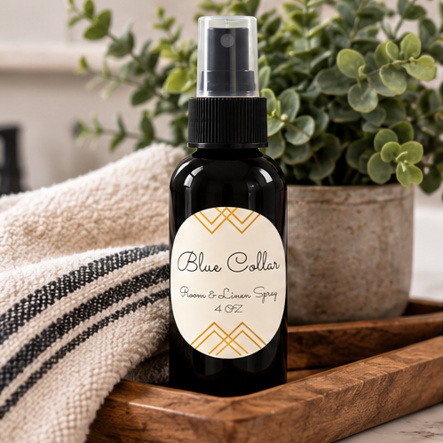 Blue Collar Room & Linen Spray | Double-Scented 4 oz