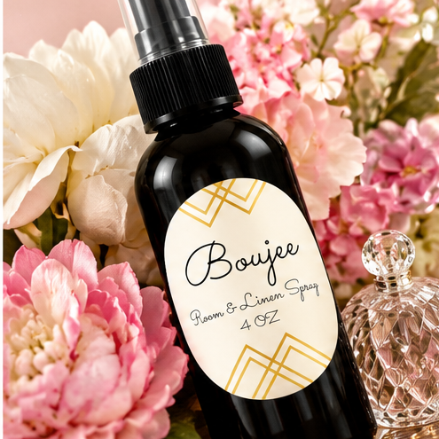 Boujee Room & Linen Spray | Double-Scented Home Fragrance 4 oz