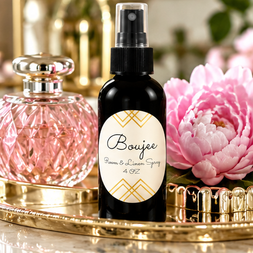 Boujee Room & Linen Spray | Double-Scented Home Fragrance 4 oz