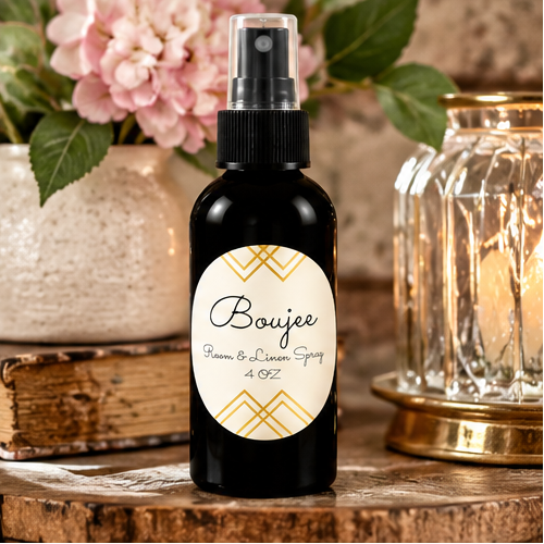 Boujee Room & Linen Spray | Double-Scented Home Fragrance 4 oz