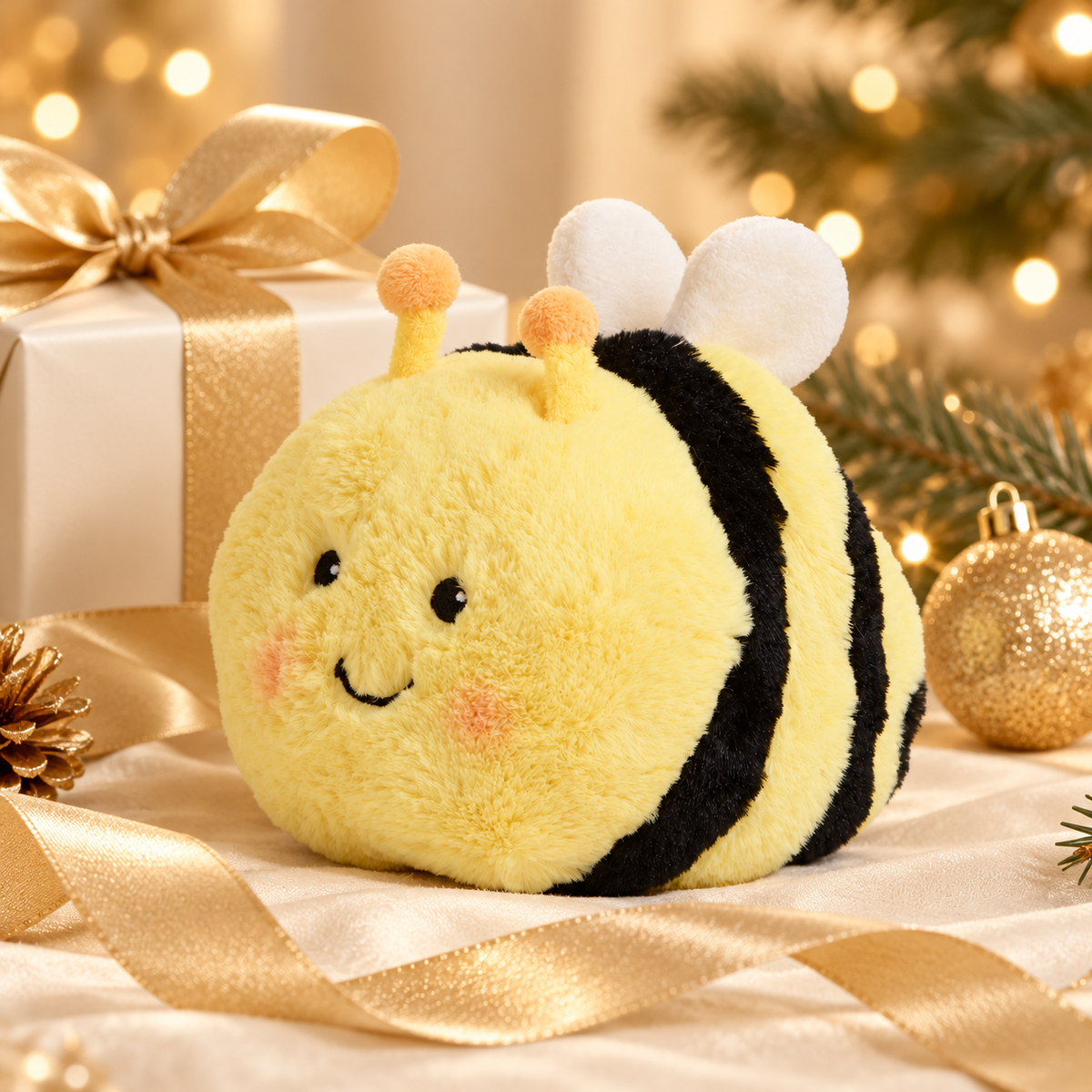 Warmies® Junior Bee | 9" Microwavable Lavender Plush