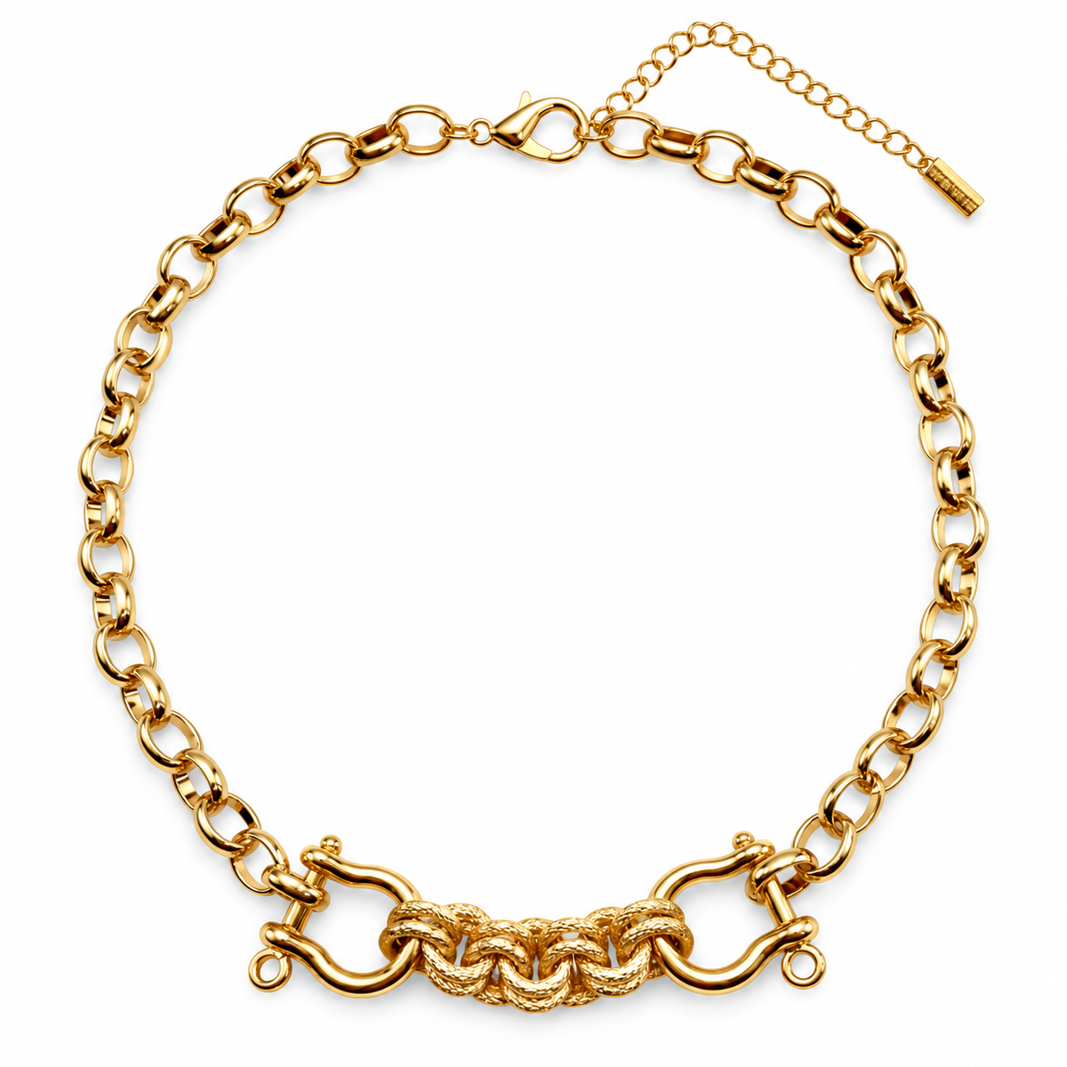 Equestrian Chunky Link Necklace
