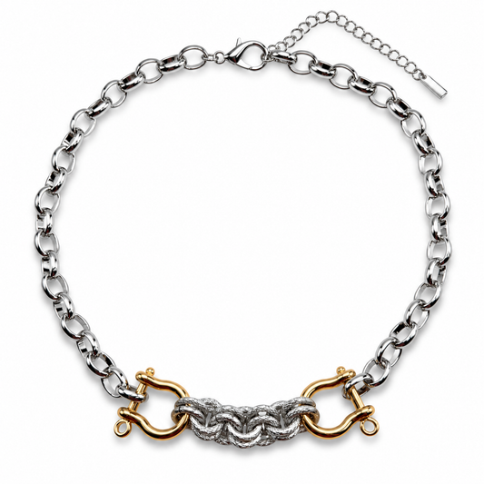 Equestrian Chunky Link Necklace