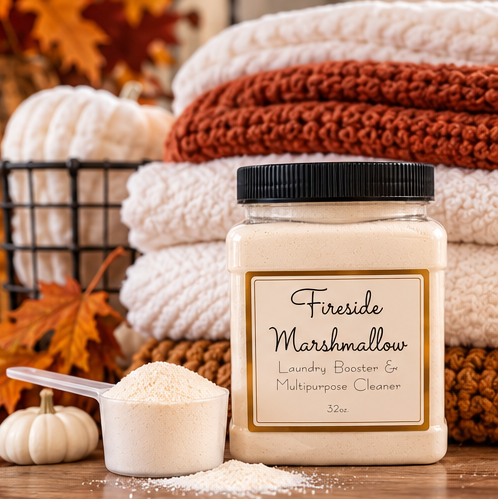 Fireside Marshmallow Laundry Booster & Multipurpose Cleaner | 32 oz