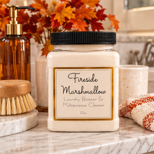 Fireside Marshmallow Laundry Booster & Multipurpose Cleaner | 32 oz