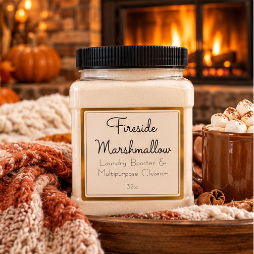 Fireside Marshmallow Laundry Booster & Multipurpose Cleaner | 32 oz
