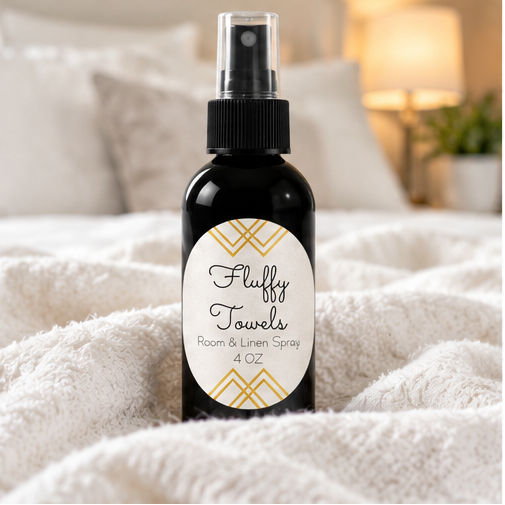 Fluffy Towels Room & Linen Spray | Fresh Clean Laundry Scent – 4 oz