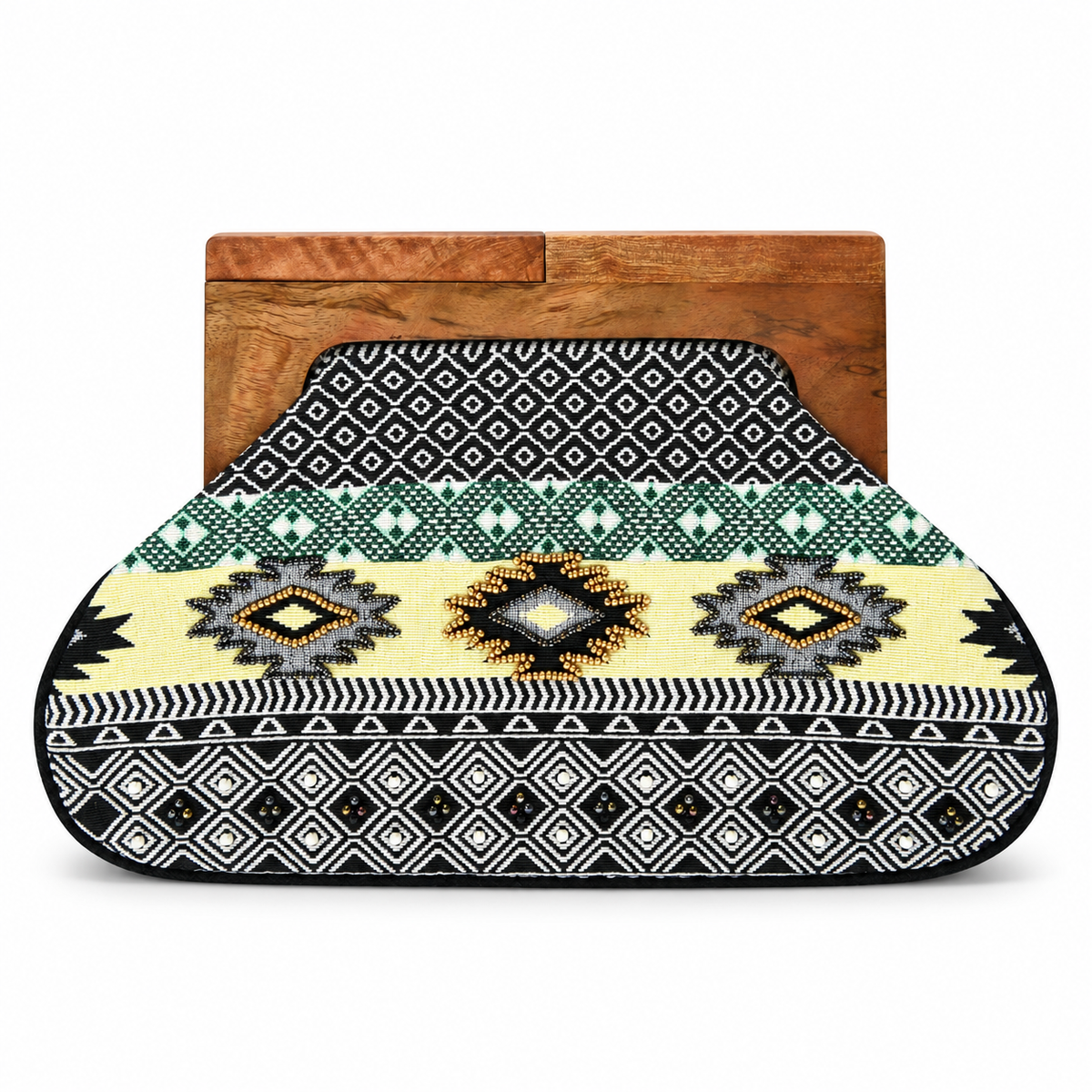 The Palm Springs Social Geometric Clutch | Mint & Lemon