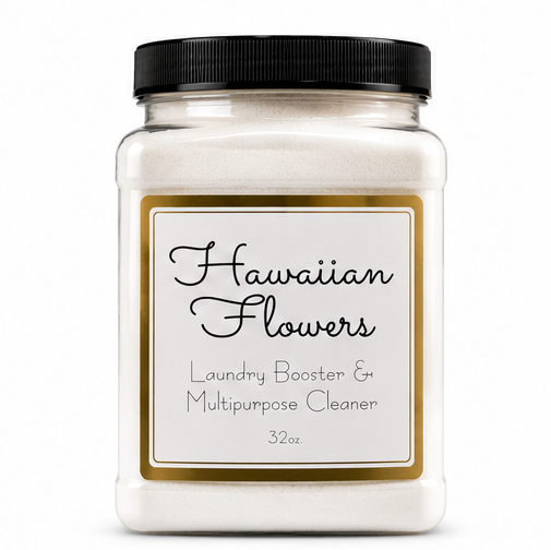 Hawaiian Flowers Laundry Booster & Multipurpose Cleaner | 32 oz