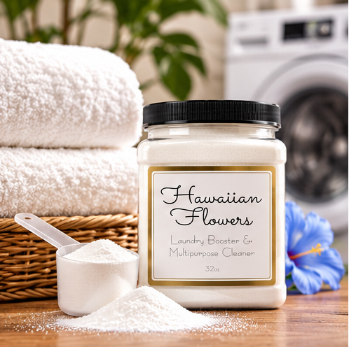 Hawaiian Flowers Laundry Booster & Multipurpose Cleaner | 32 oz