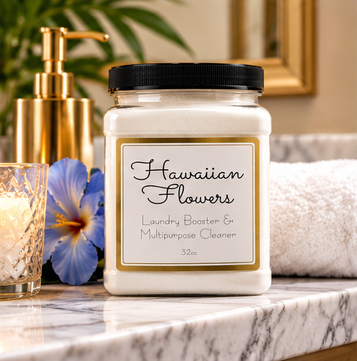 Hawaiian Flowers Laundry Booster & Multipurpose Cleaner | 32 oz
