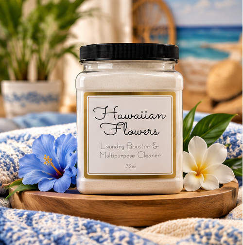 Hawaiian Flowers Laundry Booster & Multipurpose Cleaner | 32 oz